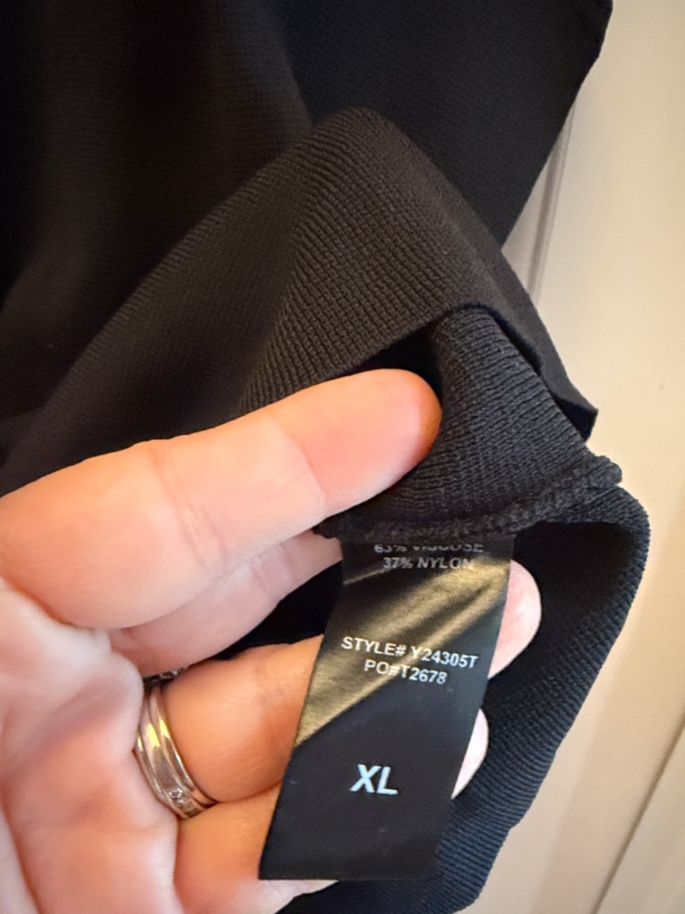 Tuckernuck Black Ric Rac Compression Tank - Picture 5 of 8
